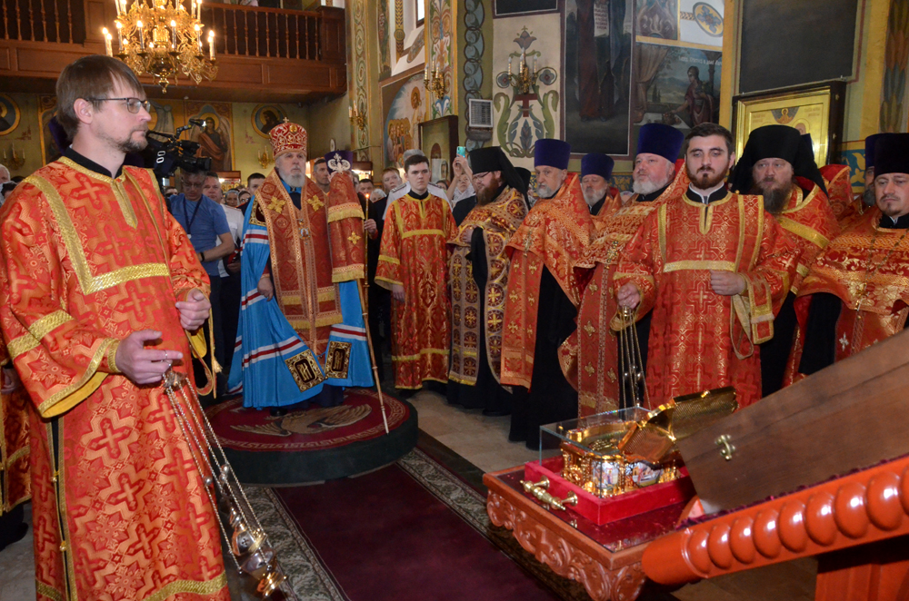 В Пермь принесены мощи святого великомученика Георгия Победоносца